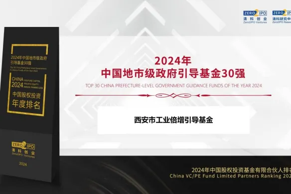 奮楫爭(zhēng)先，載譽(yù)前行② || 西安市工業(yè)倍增引導(dǎo)基金獲評(píng)“2024年中國(guó)地市級(jí)政府引導(dǎo)基金30強(qiáng)”