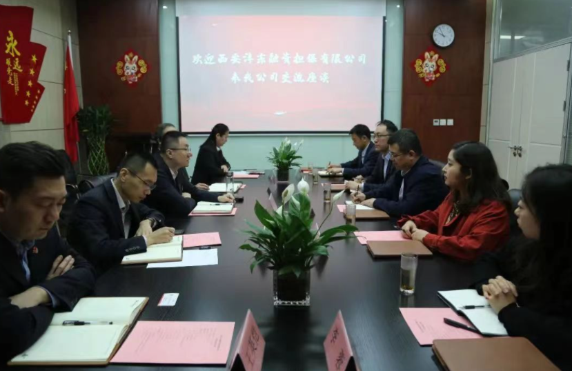 國信小貸與灃東融資擔(dān)保召開業(yè)務(wù)座談會(huì)